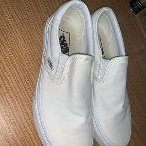 white vans size 7.5